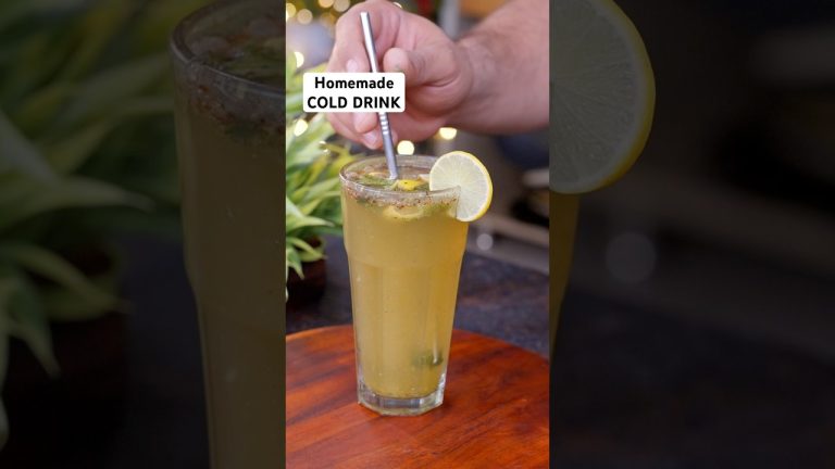 Homemade COLD DRINK – pudina mint cooler #bharatzkitchen #food #recipe