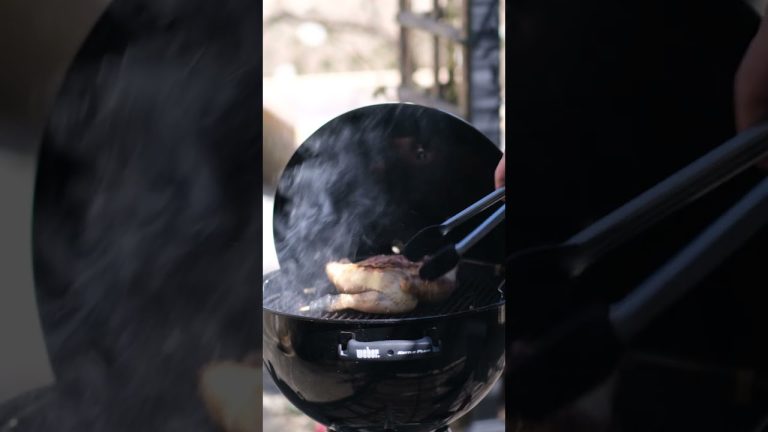 Recette au barbecue Weber… Poulet / Vin / Fromage ! | Jardideco.fr