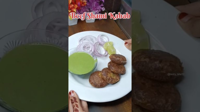 Beef Shami Kabab recipe#kabab #shamikabab #kababrecipe #food#beef #beefrecipe #kabablovers