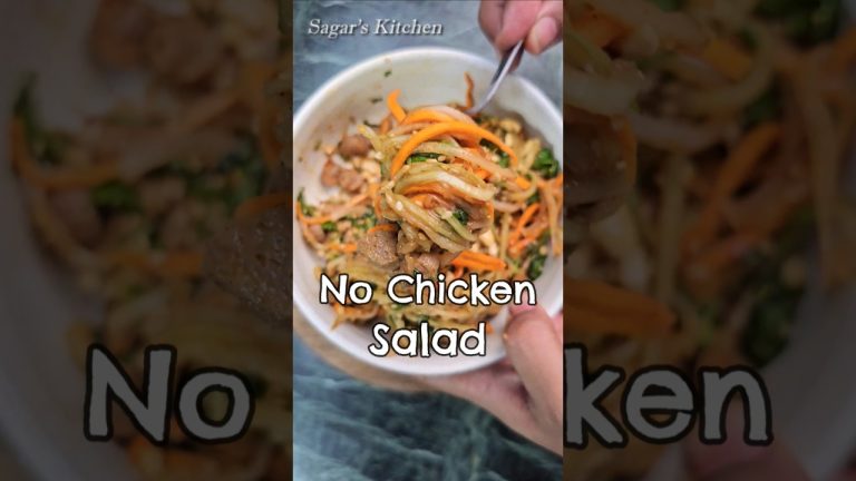 Try this No Chicken Salad Recipe #Shorts