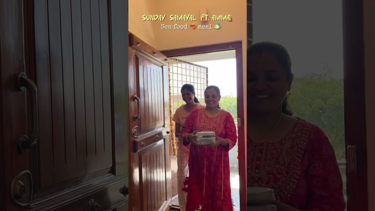 Sunday samyal 🦐🐠// seafood 🍤 episode  69🌍🧿💗