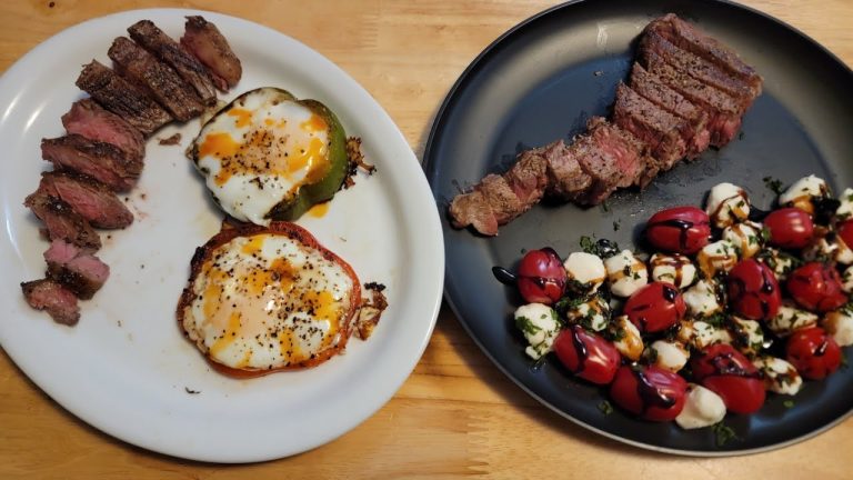 Easy & Delicious Beef Recipes | Steak n eggs | Steak n Caprese salad | beef stir fry