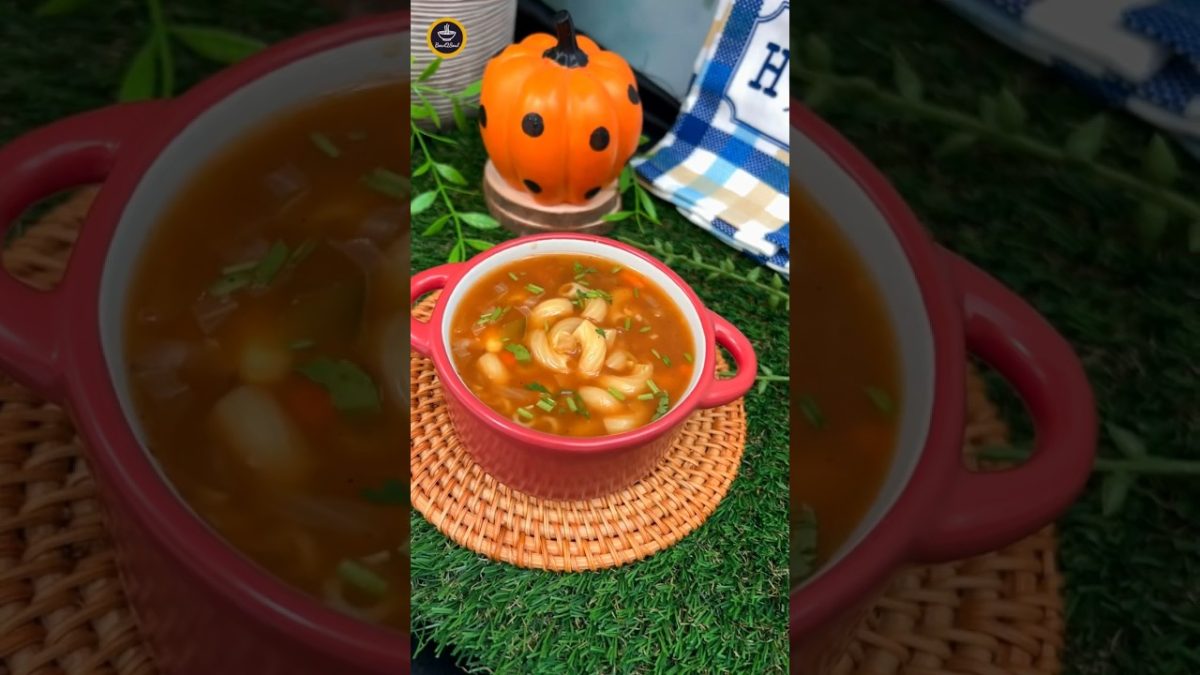 EASY SOUP FOR CHILLY WINTERS | | Vegetable Soup Recipe | How To Cook Pasta Soup At Home