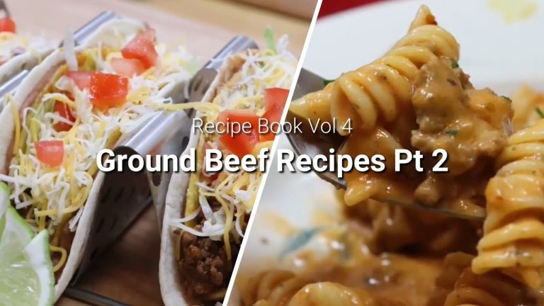 Recipe Book Vol 4 Ground Beef Recipes Pt 2