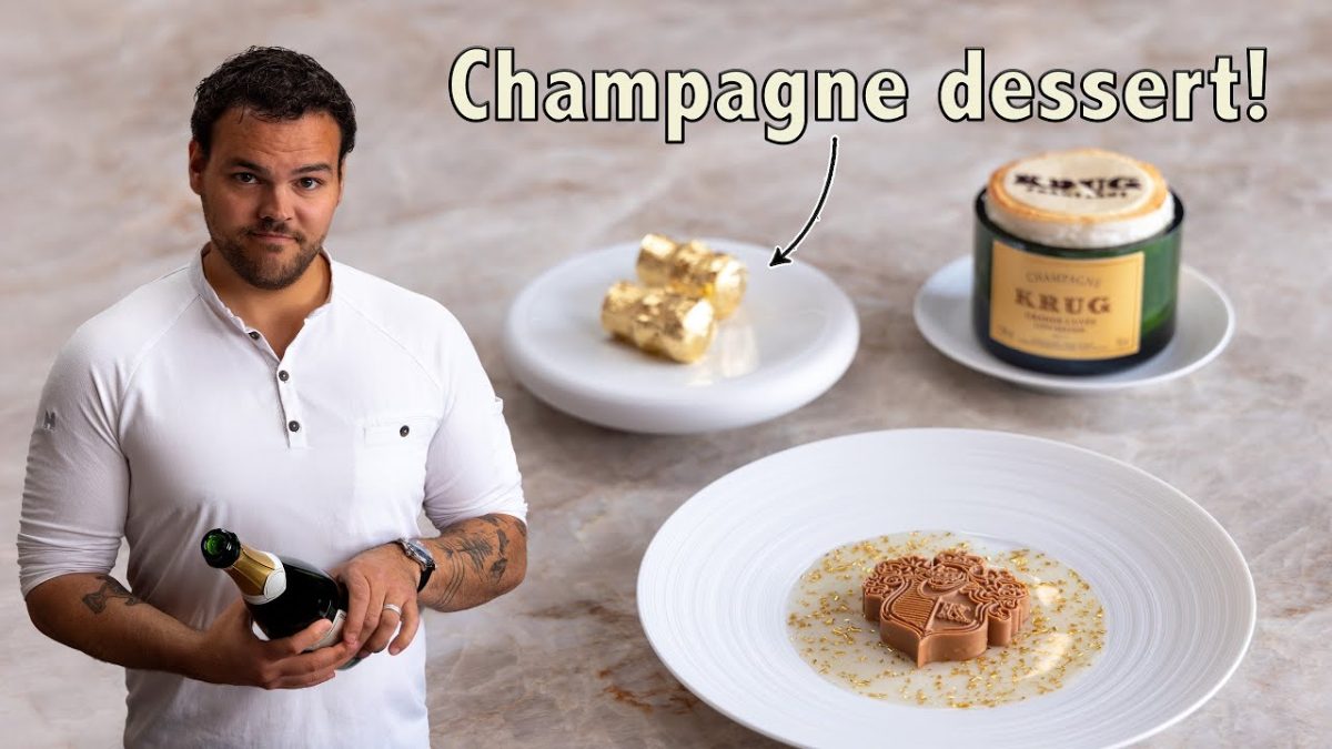 KRUG Champagne Dessert! Including 10 Michelin Recipes!