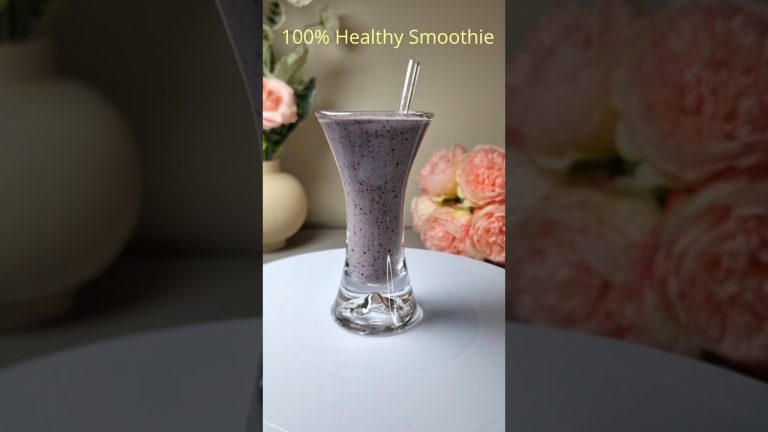 Banana Smoothie #asmr #smoothierecipes #smoothie