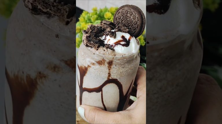 Oreo Chocolate Shake ❤️ Chocolate Smoothie recipe 😋 #shorts #youtubeshorts #katariasindiankitchen