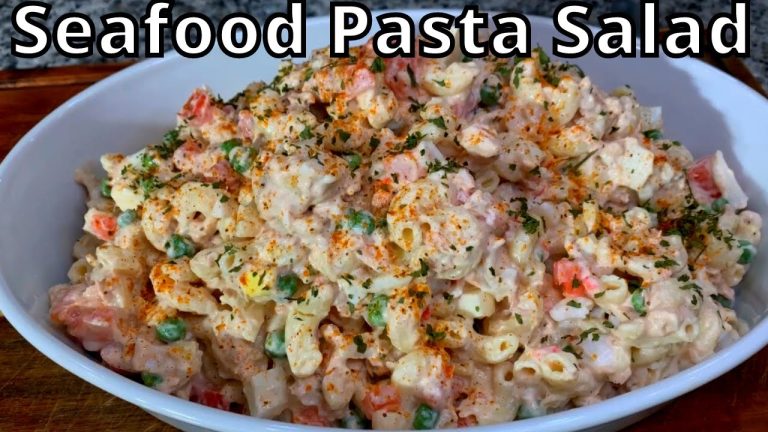 Seafood Pasta Salad Recipe Delicious