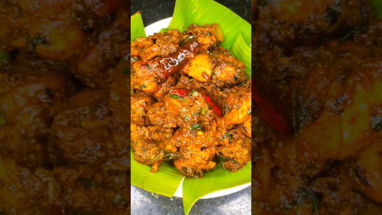 சிக்கன் சுக்கா👌👌/ Chicken chukka recipe in tamil/chicken sukka  #shorts