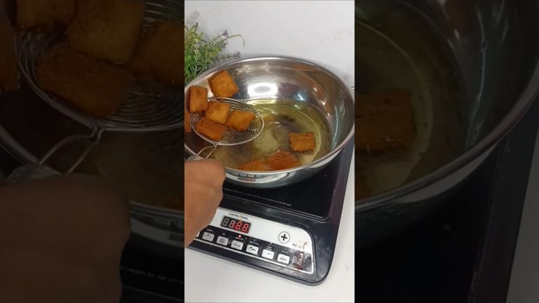 simple bread halwa recipe making with tasty 🤤 #shorts #cookingathome #cooking #shortvideo #bread