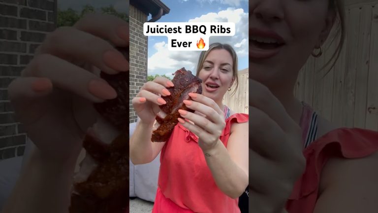 Insanely Juicy 🔥 Traeger BBQ smoked ribs 3-2-1 method