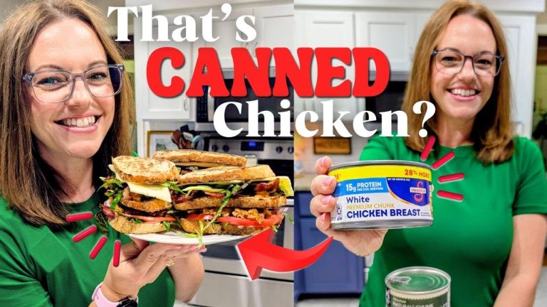Canned Chicken Glow-Up✨: 3 Unexpected Recipes That Are Delish!