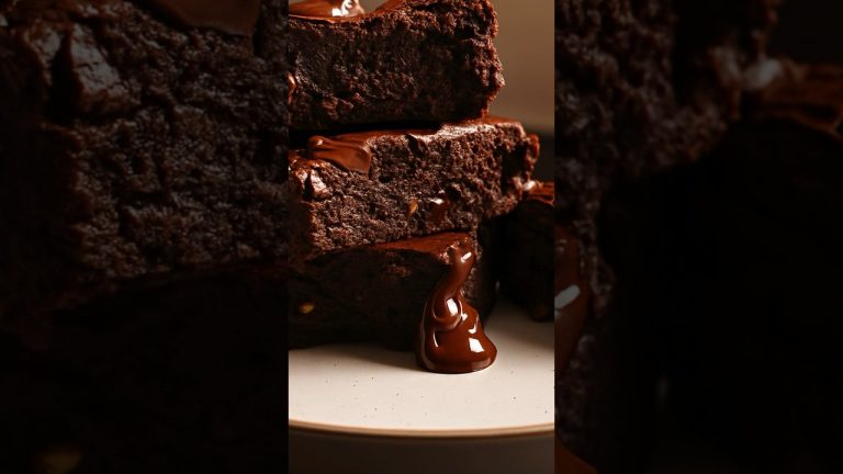 Chocolate Brownies Recipe #fudgebrownie #shorts #recipetutorial