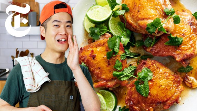 The Secret to Restaurant-Style Chicken at Home | Eric Kim | NYT Cooking