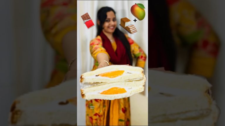 Chocolate Bread🍫🥭😋#selinesrecipes #chocolate #shortsviral