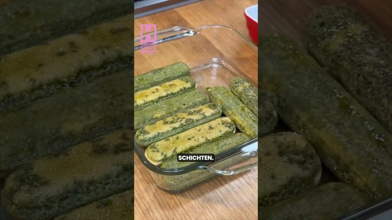 Cremiges Erdbeer-Matcha-Tiramisu🍓