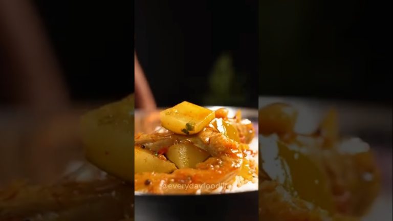 Indian Fish Curry Recipe | #shorts #shortsfeed #recipe #asmr #asmrsounds