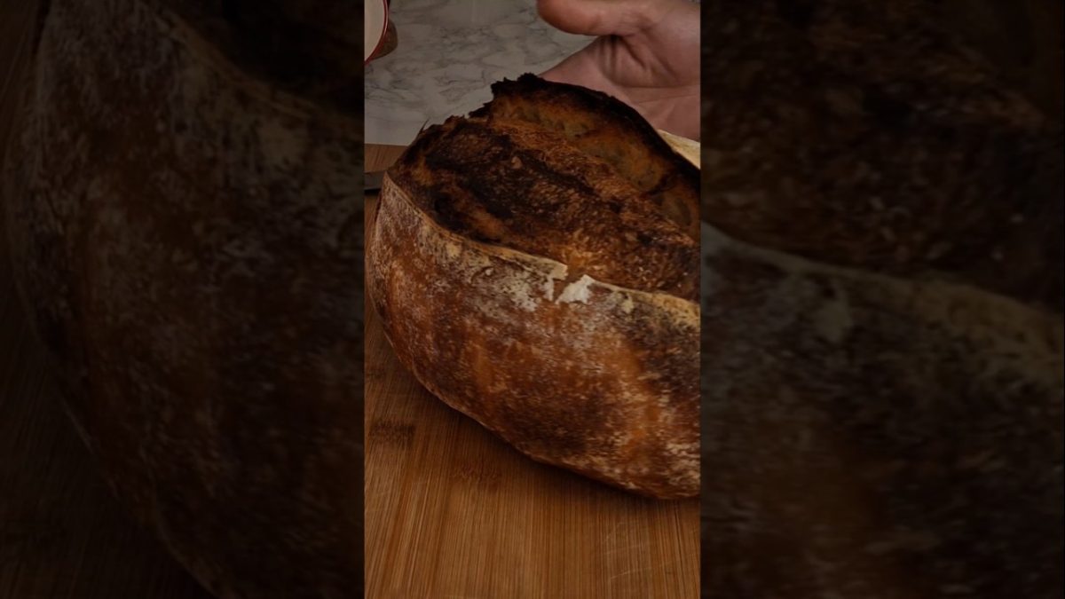 Is there anything better than freshly baked sourdough bread? #recipes