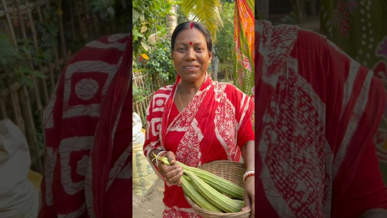 ঝিঙে বাটা | Jhinge bata Recipe #food #cooking #shorts #recipe