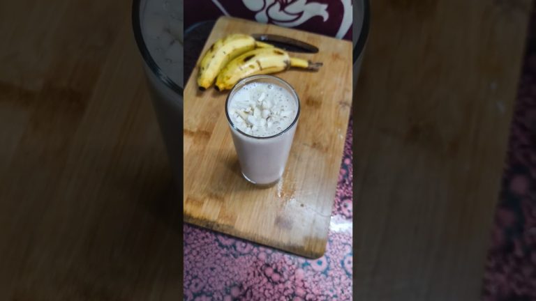 How to make BANANNA milk shake ! Let's see? healthy BANANNA milk shake🍹| healthy fruit shakes🥤#viral