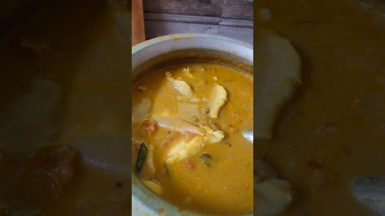 Lunch Special: Sankara Fish 🐠 Curry. #fish #fishcurry #lunch #food #seafoodrecipes