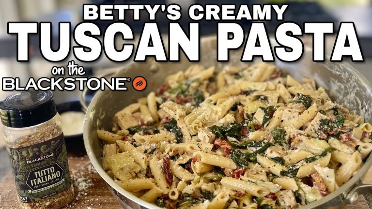 A Taste of Italy with Betty’s Creamy Tuscan Pasta | Blackstone Griddle