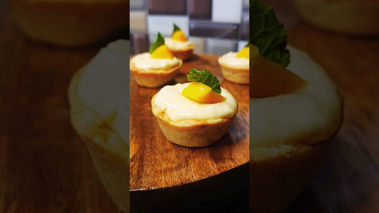 MANGO TART RECIPE#mango #mangotart #recipe #food #shorts #shortsfeed #india