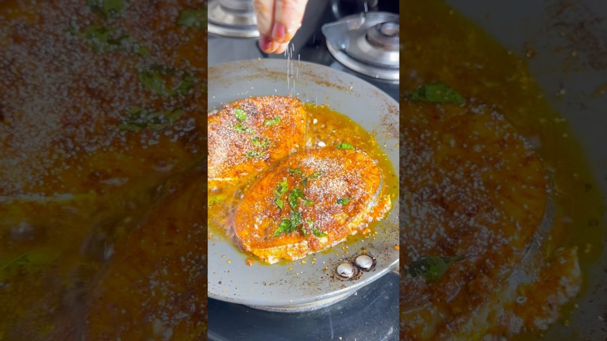 Salmon Fish Fry #shorts #fishfry #shortvideo #cooking #food #fishfrymasala #viralvideo #recipe