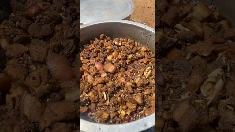 Village Donation Charity #food #recipe #pork #village