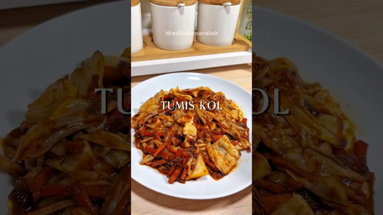 Resep tumis kol #recipe #recommended #cooking #food #resepsimple #masakancepat #resepmurah