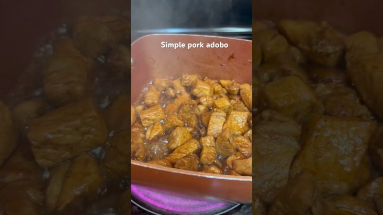 Delicious Pork Adobo Recipe