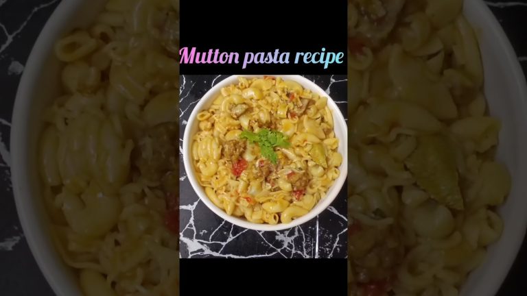 Mutton pasta recipe #food #viralshort #youtubeshorts #cooking #recipe .