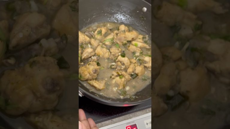 #shorts Pepper chicken recipe #shortsfeed #food #chickenrecipe #chicken #chickenfry #desichickenfry