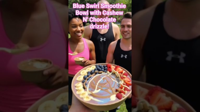 Blueberry, Banana, Lavender Smoothie Bowl