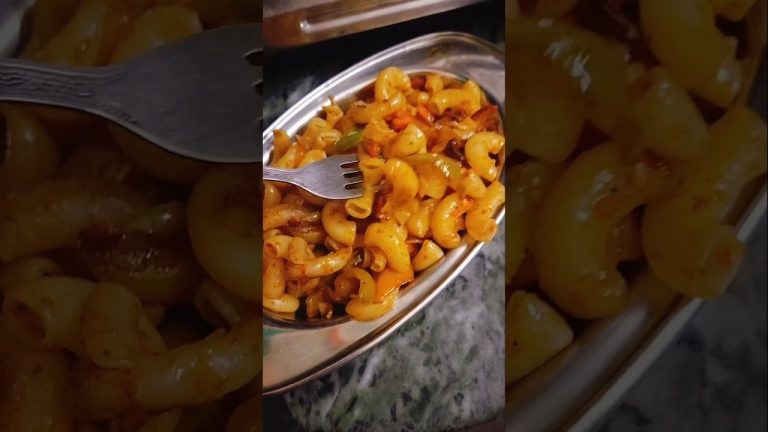 macaroni pasta#recipe #food #Chinese food#cooking #chinese #desi #ek number tujhe #vegetables #mek