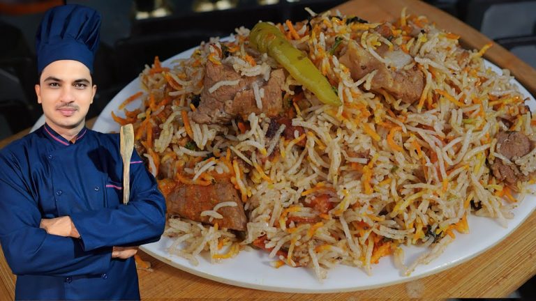 Beef Hyderabadi Yakhni Pulao Recipe|