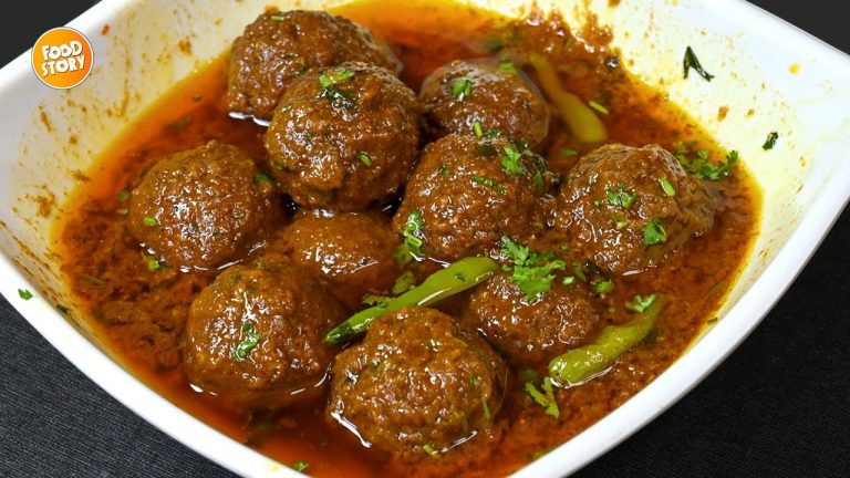 Kofta Gravy Recipe,Kofta Curry Recipe,Meat Balls Recipe,Bakra Eid Recipe by Samina Food Story