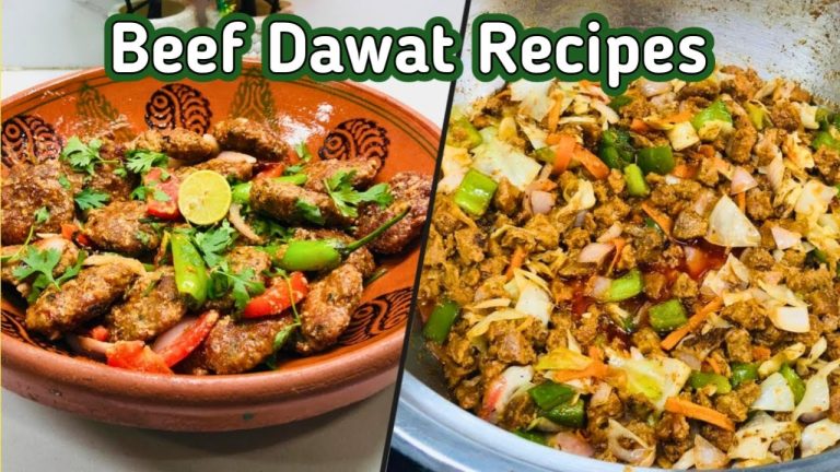 Beef Dawat Recipes | Kachay Qeemay Ky 1 Bite Beef Chatkhara Kabab | Beef Chaap  by Anila's Dining