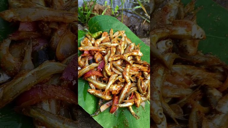 Small Fish Patrapoda village adivasi style || fish recipe | Fish Patra poda | small fish recipe