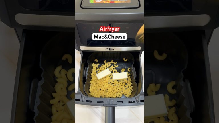 No need to boil the Mac anymore , simple and easy Mac & Cheese recipe in an Air Fryer