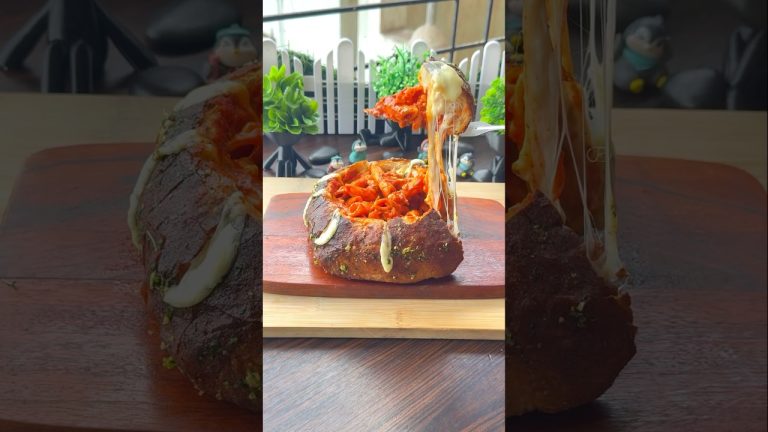 #shorts Bread Pasta Bowl #easyrecipes #ashortaday