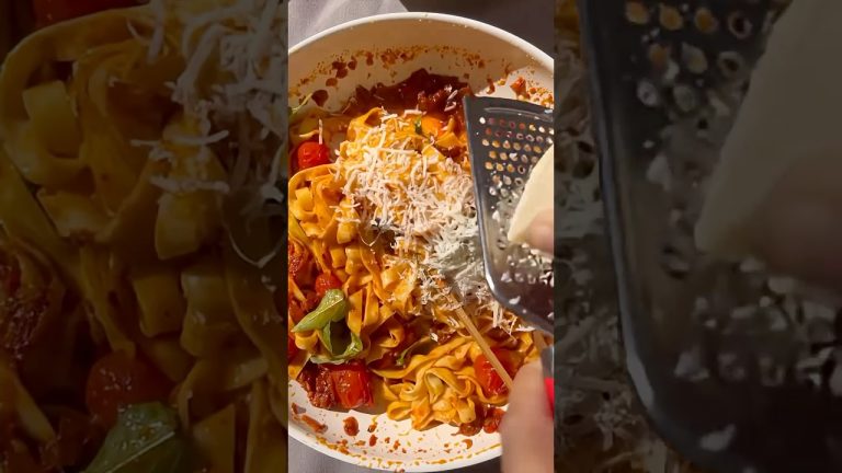 Pasta aux tomates cerise 🌿🍅