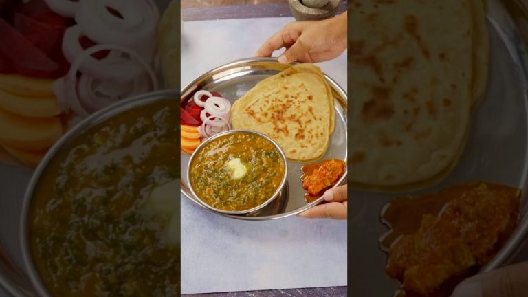 पालक की बेहतरीन सब्ज़ी – Healthy Dinner Recipe #kabitaskitchen #healthyrecipe #shorts