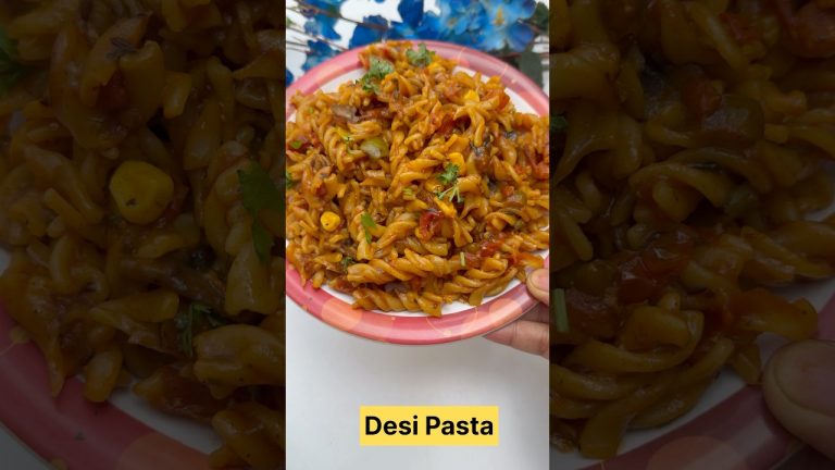Desi Pasta in Cooker only 5 minutes #shorts