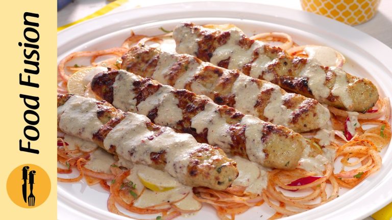 Afghani Malai Seekh Recipe by Food Fusion
