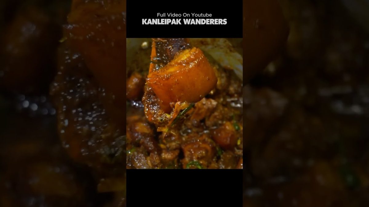 PORK CURRY NORTHEAST STYLE #porkrecipes #porkcurry #oaksha thongba