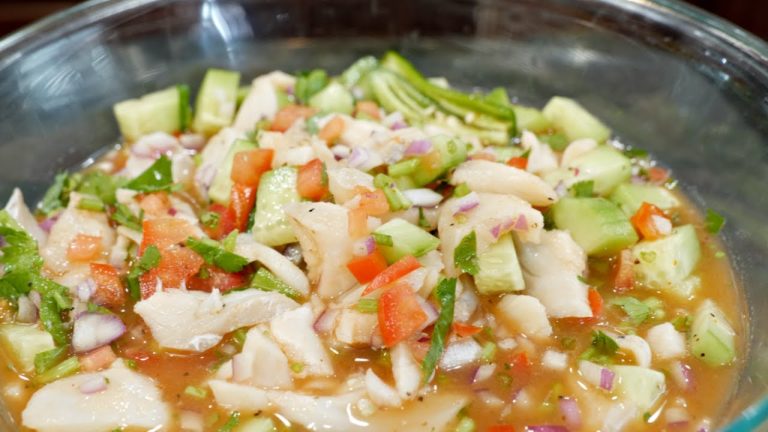 How to make THE BEST Mexican Ceviche Recipe | Views on the road Mariscos
