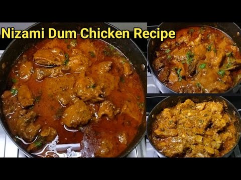 Nizami Dum Chicken Recipe – Easy Chicken Gravy Recipe – Dum Chicken Gravy By HKI Kitchen