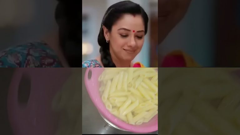 #shorts | Anupama white sauce pasta  recipe #food #celebrity #viral #healthyfood #pasta