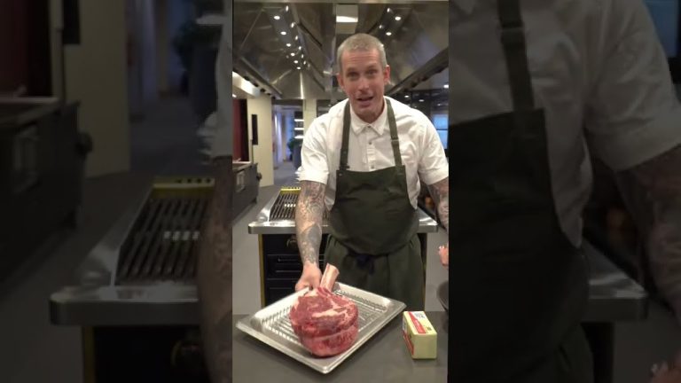 Tomahawk cooked in butter 🧈 ￼